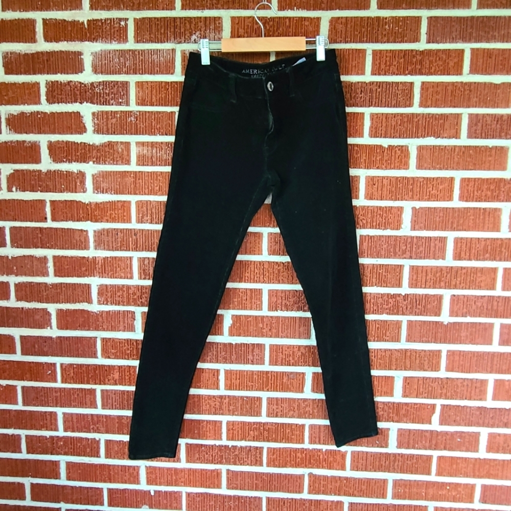 AEO Velvet corduroy super black jegging